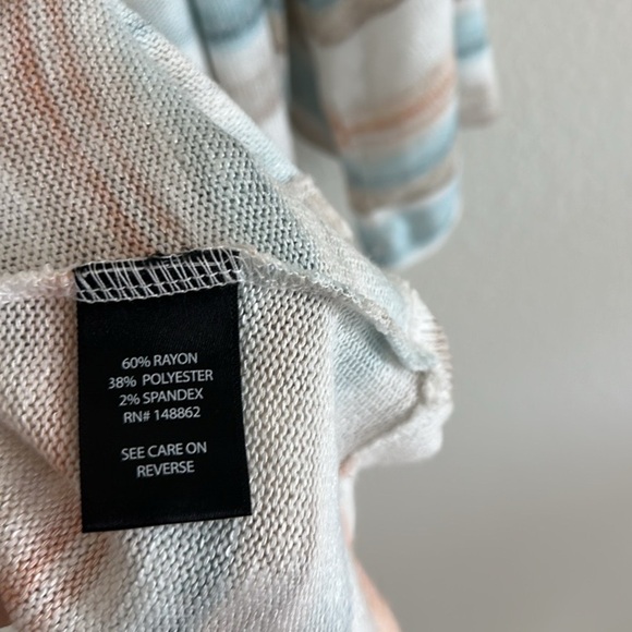 Torrid Multi Stripe Long Knit Boho Cardigan - Picture 7 of 10